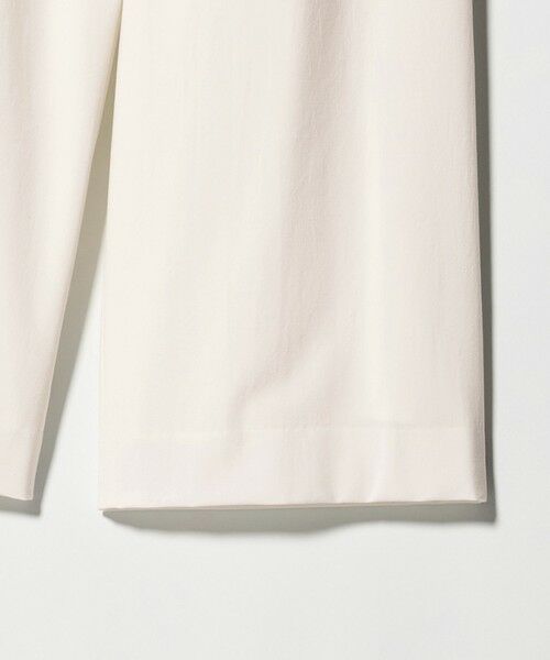 UNITED ARROWS / ユナイテッドアローズ その他パンツ | サテンウエスト イージーパンツ ホワイト -ウォッシャブル- | 詳細13