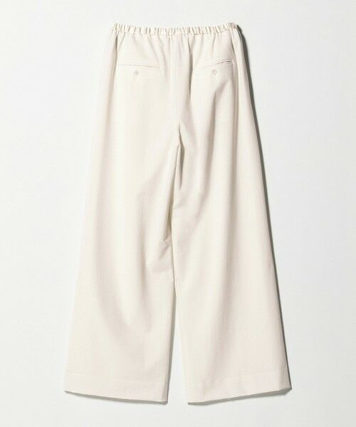 UNITED ARROWS / ユナイテッドアローズ その他パンツ | サテンウエスト イージーパンツ ホワイト -ウォッシャブル- | 詳細8