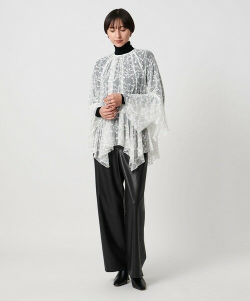 UNITED ARROWS / ユナイテッドアローズ その他パンツ | レザーライク ストレート パンツ ウォッシャブル | 詳細5