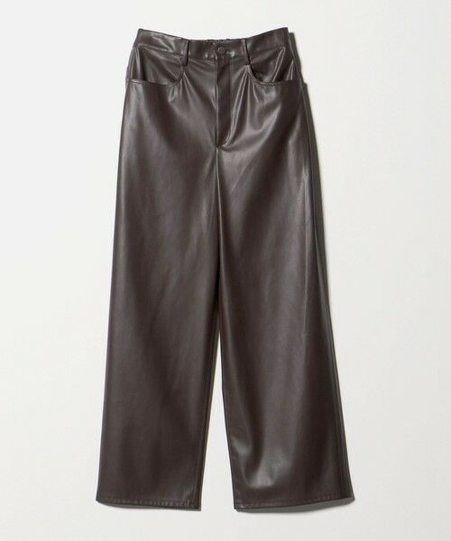 UNITED ARROWS/ユナイテッドアローズ レザーライク ストレート パンツ ウォッシャブル その他2 M(38) UNITED ARROWS/ユナイテッドアローズ レザーライク ストレート パンツ ウォッシャブル その他2 M(38)