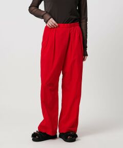 UNITED ARROWS / ユナイテッドアローズ その他パンツ | アシンメトリー タック ワイドパンツ はっ水 ウォッシャブル