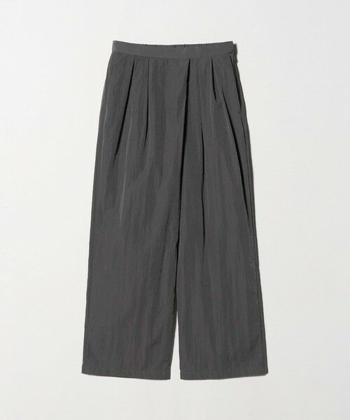 UNITED ARROWS / ユナイテッドアローズ その他パンツ | アシンメトリー タック ワイドパンツ はっ水 ウォッシャブル | 詳細14