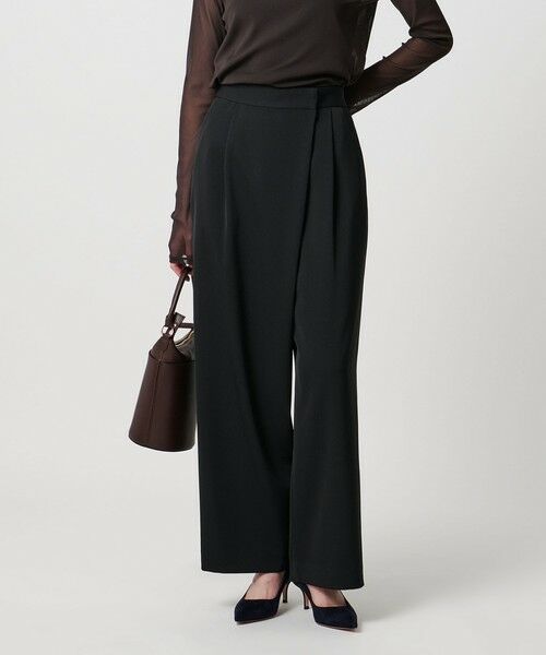 UNITED ARROWS / ユナイテッドアローズ その他パンツ | ドレープ ラップ パンツ ウォッシャブル | 詳細1