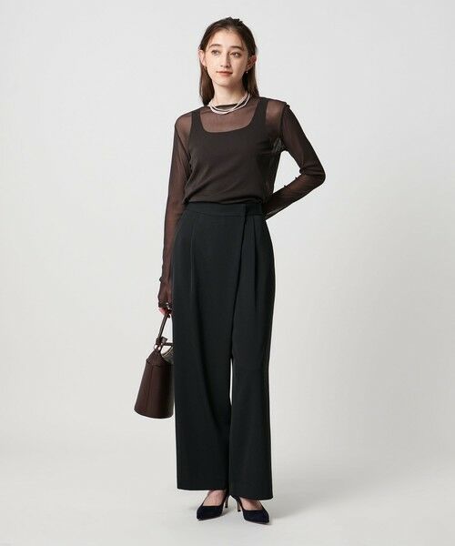 UNITED ARROWS / ユナイテッドアローズ その他パンツ | ドレープ ラップ パンツ ウォッシャブル | 詳細2