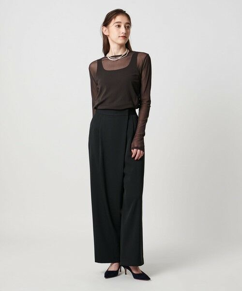 UNITED ARROWS / ユナイテッドアローズ その他パンツ | ドレープ ラップ パンツ ウォッシャブル | 詳細3