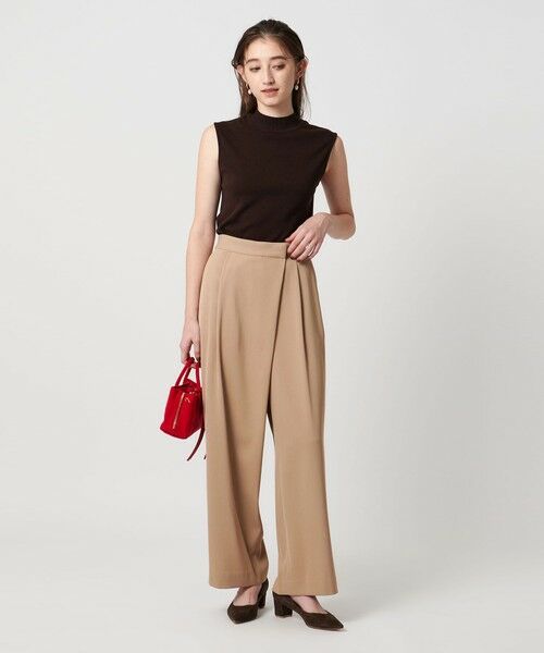 UNITED ARROWS / ユナイテッドアローズ その他パンツ | ドレープ ラップ パンツ ウォッシャブル | 詳細9