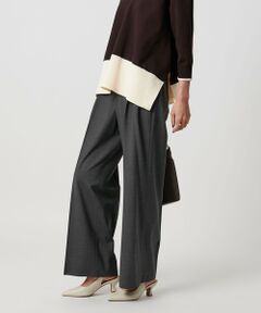 UNITED ARROWS / ユナイテッドアローズ その他パンツ | トロピカル ２タック ワイドパンツ ストレッチ