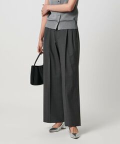 UNITED ARROWS / ユナイテッドアローズ その他パンツ | トロピカル ２タック ワイドパンツ ストレッチ