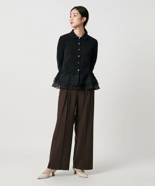 UNITED ARROWS / ユナイテッドアローズ その他パンツ | トロピカル ２タック ワイドパンツ ストレッチ | 詳細16