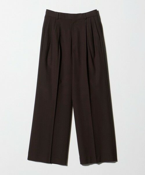 UNITED ARROWS / ユナイテッドアローズ その他パンツ | トロピカル ２タック ワイドパンツ ストレッチ | 詳細18