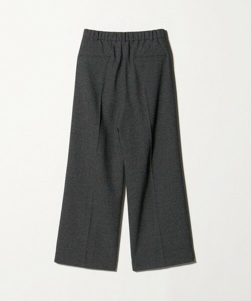 UNITED ARROWS / ユナイテッドアローズ スラックス・ドレスパンツ | 2タック メランジ ワイド パンツ ‐ウォッシャブル‐ | 詳細4