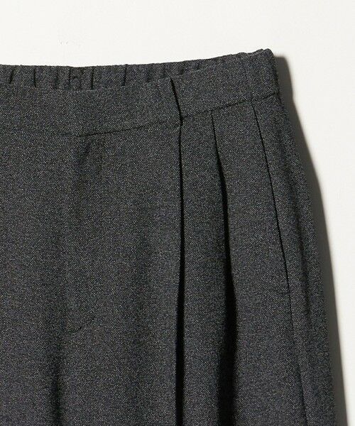 UNITED ARROWS / ユナイテッドアローズ スラックス・ドレスパンツ | 2タック メランジ ワイド パンツ ‐ウォッシャブル‐ | 詳細5