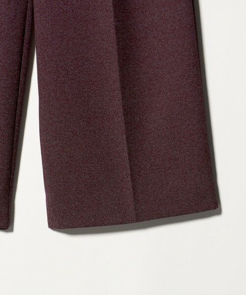 UNITED ARROWS / ユナイテッドアローズ スラックス・ドレスパンツ | 2タック メランジ ワイド パンツ ‐ウォッシャブル‐ | 詳細21