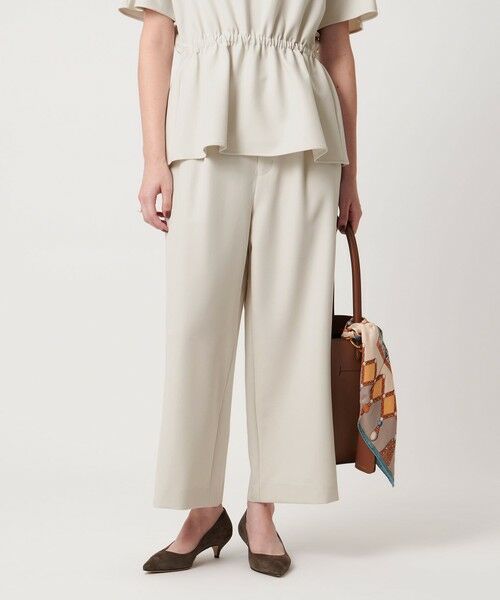 UNITED ARROWS / ユナイテッドアローズ その他パンツ | ダブルクロス クロップドパンツ -ウォッシャブル- | 詳細2