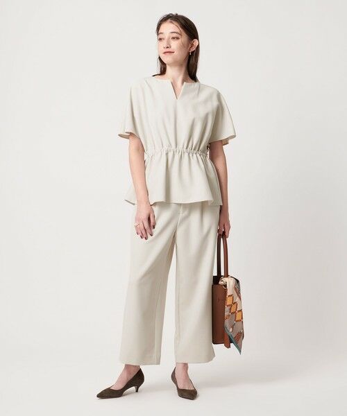 UNITED ARROWS / ユナイテッドアローズ その他パンツ | ダブルクロス クロップドパンツ -ウォッシャブル- | 詳細3