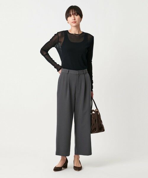 UNITED ARROWS / ユナイテッドアローズ その他パンツ | ダブルクロス クロップドパンツ -ウォッシャブル- | 詳細19