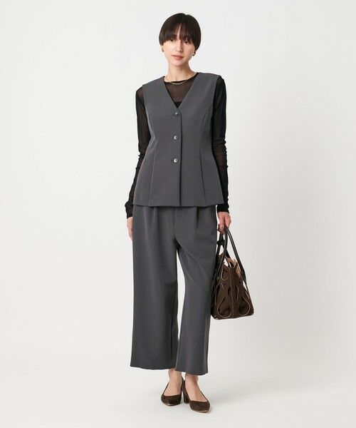 UNITED ARROWS / ユナイテッドアローズ その他パンツ | ダブルクロス クロップドパンツ -ウォッシャブル- | 詳細21