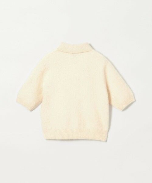 UNITED ARROWS / ユナイテッドアローズ ニット・セーター | フォックスカシミヤ ショートスリーブ ポロニット | 詳細5