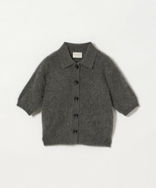 UNITED ARROWS / ユナイテッドアローズ ニット・セーター | フォックスカシミヤ ショートスリーブ ポロニット | 詳細12