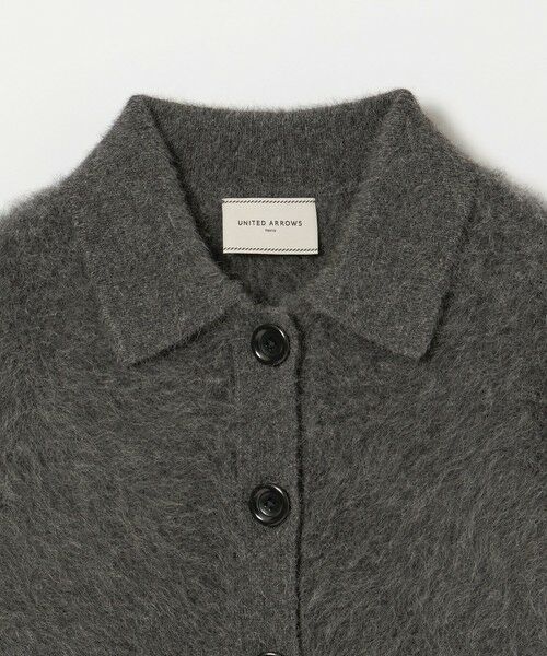 UNITED ARROWS / ユナイテッドアローズ ニット・セーター | フォックスカシミヤ ショートスリーブ ポロニット | 詳細14