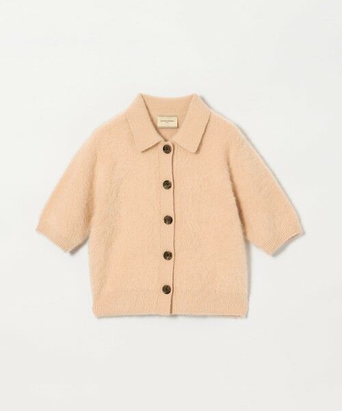 UNITED ARROWS / ユナイテッドアローズ ニット・セーター | フォックスカシミヤ ショートスリーブ ポロニット | 詳細19