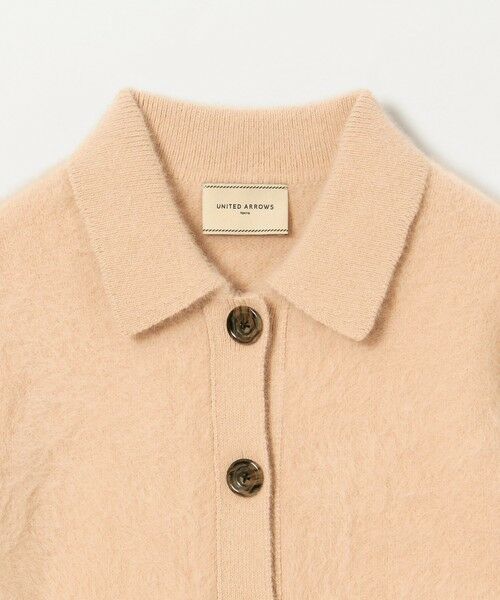 UNITED ARROWS / ユナイテッドアローズ ニット・セーター | フォックスカシミヤ ショートスリーブ ポロニット | 詳細21