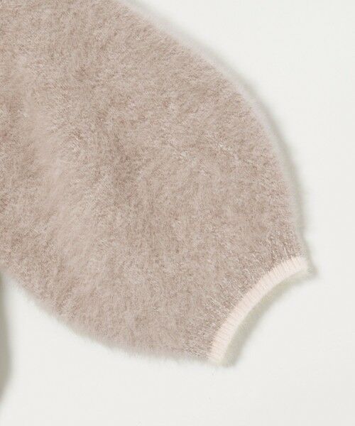 UNITED ARROWS / ユナイテッドアローズ ニット・セーター | フォックスカシミヤ パフ ハーフスリーブ ニット | 詳細27