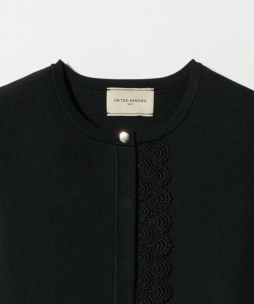 UNITED ARROWS / ユナイテッドアローズ ベスト | レース ペプラム ニットベスト ‐ウォッシャブル‐ | 詳細6