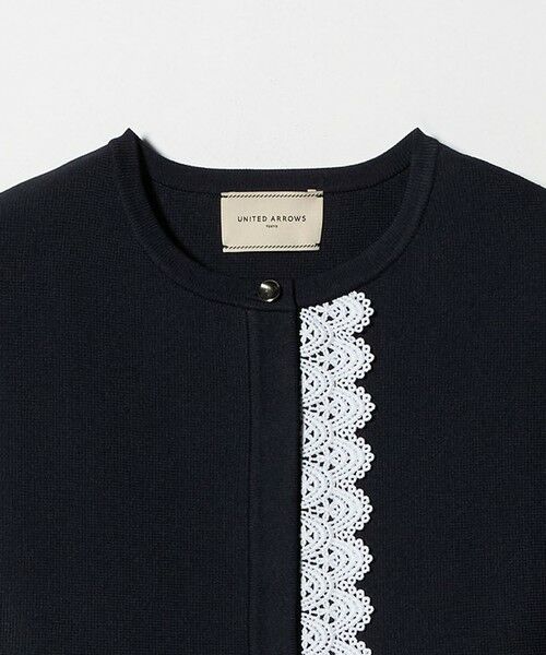 UNITED ARROWS / ユナイテッドアローズ ベスト | レース ペプラム ニットベスト ‐ウォッシャブル‐ | 詳細22
