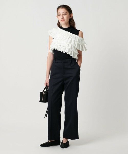 UNITED ARROWS / ユナイテッドアローズ ニット・セーター | ギャザー マルチ ニット -ウォッシャブル- | 詳細2