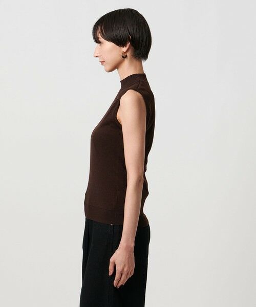 UNITED ARROWS / ユナイテッドアローズ ニット・セーター | ハイネック ノースリーブ ニット ウォッシャブル | 詳細8