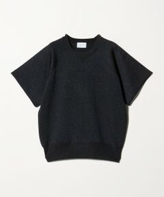 UNITED ARROWS 半袖なニット黒 BEAUTY＆YOUTH UNITED ARROWS ニット セーター メッシュ