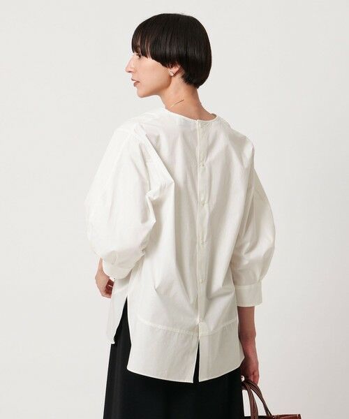 UNITED ARROWS / ユナイテッドアローズ シャツ・ブラウス | オックス コンビ シャツ ブラウス ‐ウォッシャブル‐ | 詳細1