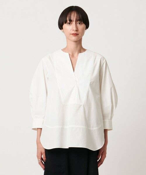 UNITED ARROWS / ユナイテッドアローズ シャツ・ブラウス | オックス コンビ シャツ ブラウス ‐ウォッシャブル‐ | 詳細4