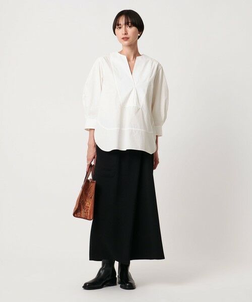 UNITED ARROWS / ユナイテッドアローズ シャツ・ブラウス | オックス コンビ シャツ ブラウス ‐ウォッシャブル‐ | 詳細2