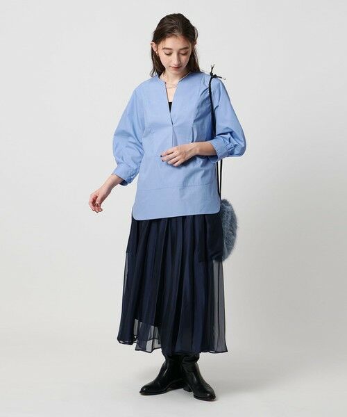 UNITED ARROWS / ユナイテッドアローズ シャツ・ブラウス | オックス コンビ シャツ ブラウス ‐ウォッシャブル‐ | 詳細15