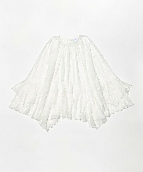 UNITED ARROWS / ユナイテッドアローズ シャツ・ブラウス | レース イレギュラー フリル ブラウス | 詳細3