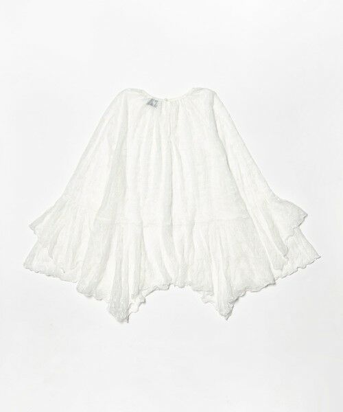 UNITED ARROWS / ユナイテッドアローズ シャツ・ブラウス | レース イレギュラー フリル ブラウス | 詳細4