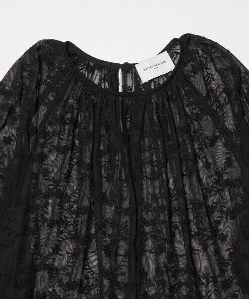 UNITED ARROWS / ユナイテッドアローズ シャツ・ブラウス | レース イレギュラー フリル ブラウス | 詳細16