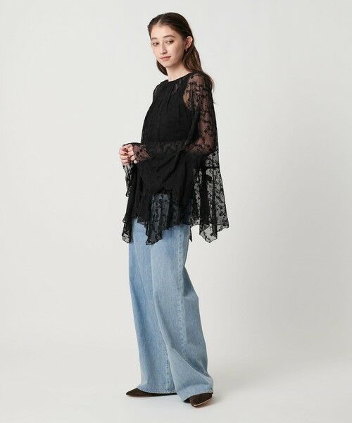 UNITED ARROWS / ユナイテッドアローズ シャツ・ブラウス | レース イレギュラー フリル ブラウス | 詳細10