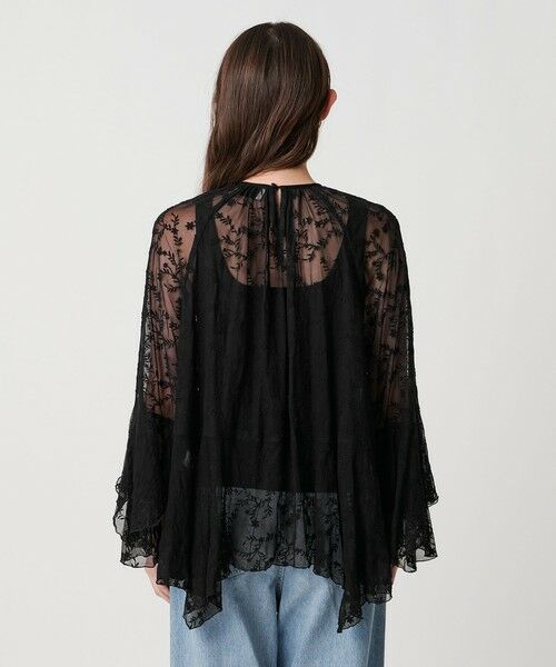 UNITED ARROWS / ユナイテッドアローズ シャツ・ブラウス | レース イレギュラー フリル ブラウス | 詳細13
