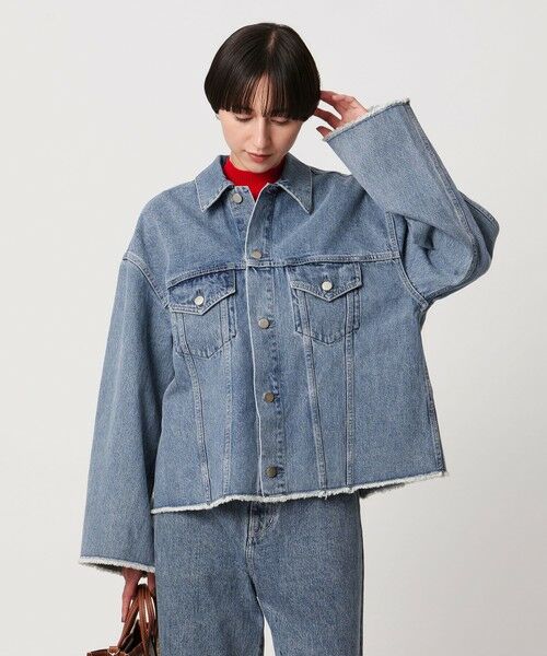 UNITED ARROWS / ユナイテッドアローズ Gジャン・デニムジャケット | カットオフ デニムジャケット | 詳細1