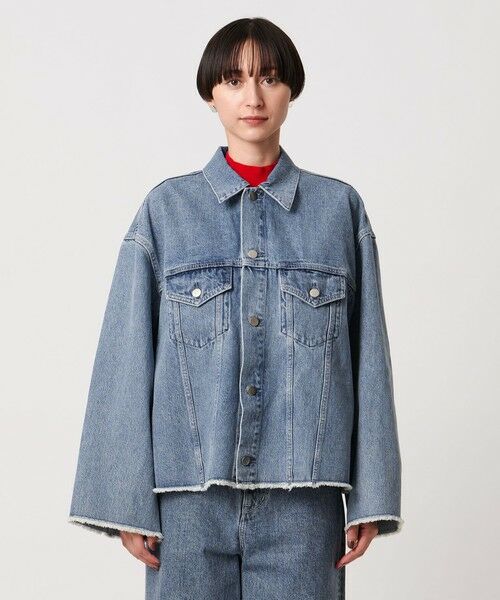 UNITED ARROWS / ユナイテッドアローズ Gジャン・デニムジャケット | カットオフ デニムジャケット | 詳細3