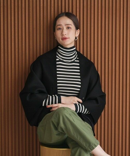 UNITED ARROWS / ユナイテッドアローズ その他アウター | バイカラー リバー ストール | 詳細22