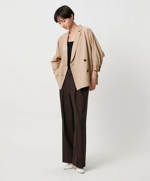 UNITED ARROWS / ユナイテッドアローズ テーラードジャケット | シアー ドルマン ブラウス ジャケット ウォッシャブル | 詳細5