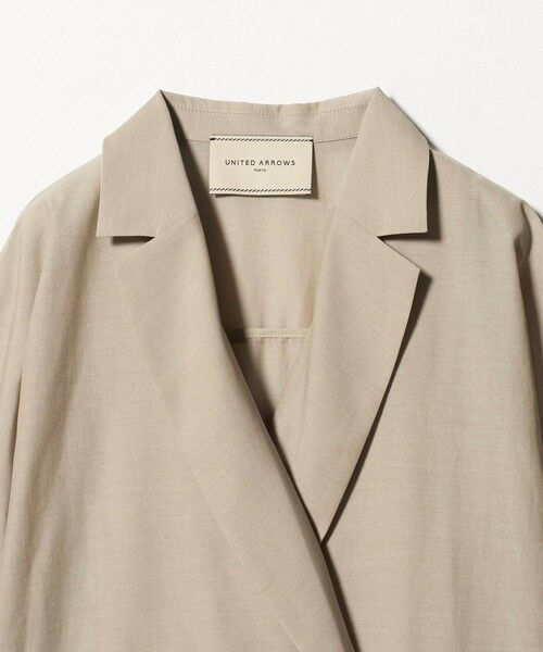 UNITED ARROWS / ユナイテッドアローズ テーラードジャケット | シアー ドルマン ブラウス ジャケット ウォッシャブル | 詳細8
