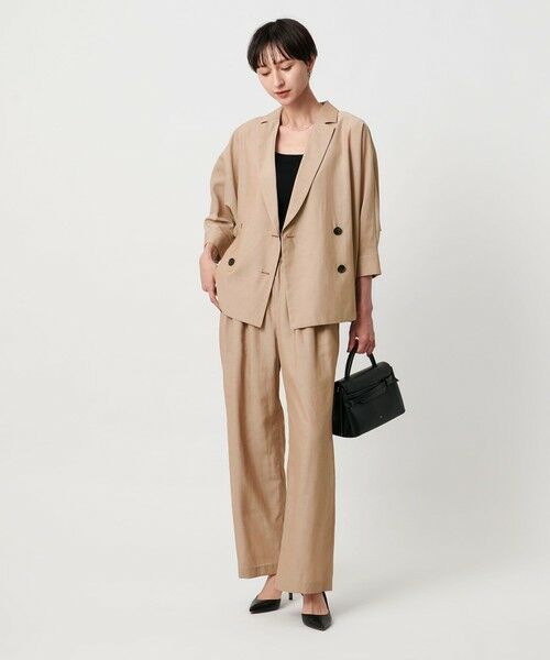 UNITED ARROWS / ユナイテッドアローズ テーラードジャケット | シアー ドルマン ブラウス ジャケット ウォッシャブル | 詳細2