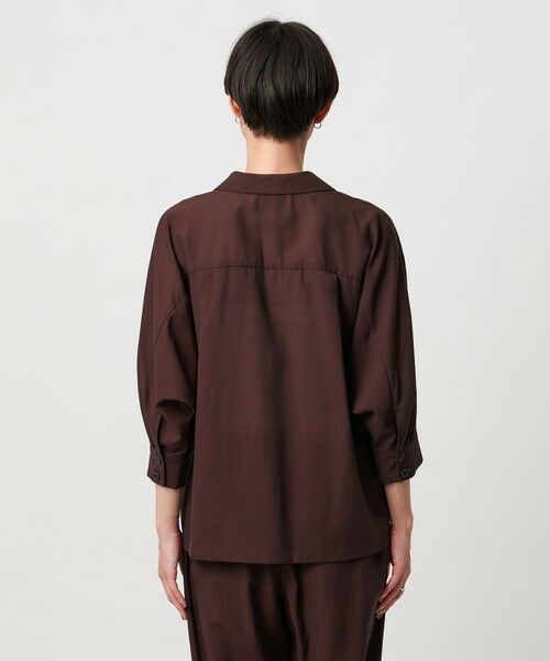 UNITED ARROWS / ユナイテッドアローズ テーラードジャケット | シアー ドルマン ブラウス ジャケット ウォッシャブル | 詳細21