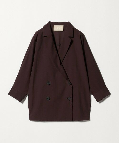 UNITED ARROWS / ユナイテッドアローズ テーラードジャケット | シアー ドルマン ブラウス ジャケット ウォッシャブル | 詳細22