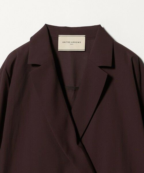 UNITED ARROWS / ユナイテッドアローズ テーラードジャケット | シアー ドルマン ブラウス ジャケット ウォッシャブル | 詳細24